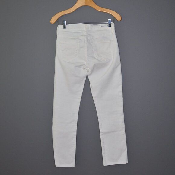 Citizens of Humanity Elson Straight Leg White Jeans Sz 25 - Picture 3 of 8